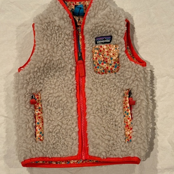 Patagonia Baby Retro-X fleece vest 6-12 months - Picture 2 of 10